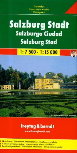 Freytag-Berndt und Artaria KG - Freytag Berndt Stadtpläne, Salzburg - Maßstab 1:15.000 - Preis vom 11.10.2026 03:10:56 h