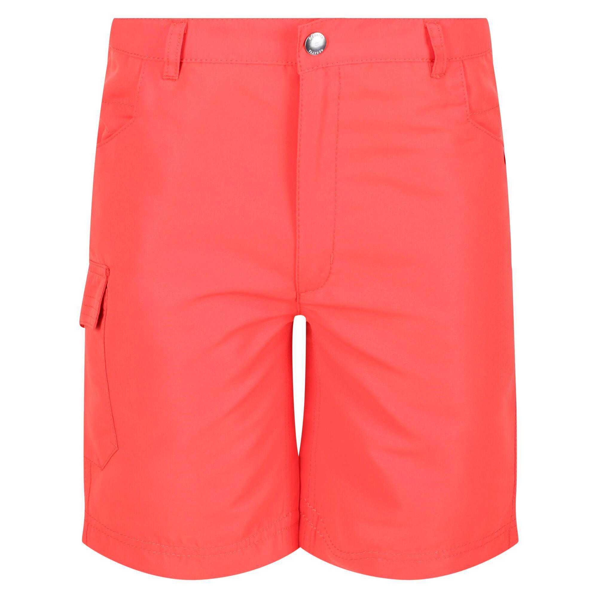 Regatta Kinderen/Kinderen Sorcer II Shorts (Neon Peach)