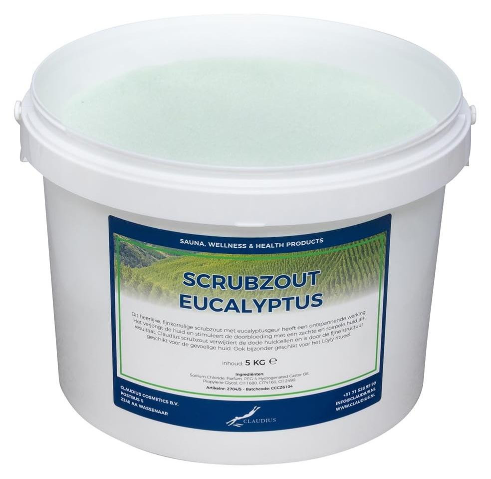 Exfoliërend Zout Eucalyptus 5 kg