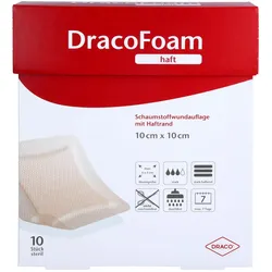 Dracco, Verbandsmaterial, DracoFoam haft Schaumstoffverband, 10 St VER