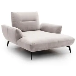 Loveseat-Sessel Payton Stoff Grau Hellgrau