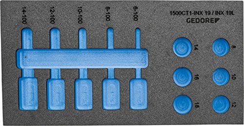 Gedore EI-1500 CT1-INX 19 LK Check Tool-module leeg