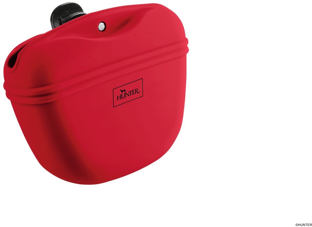DOG SPORT HUNTER Silikon Snackbeutel Lugo S, rot