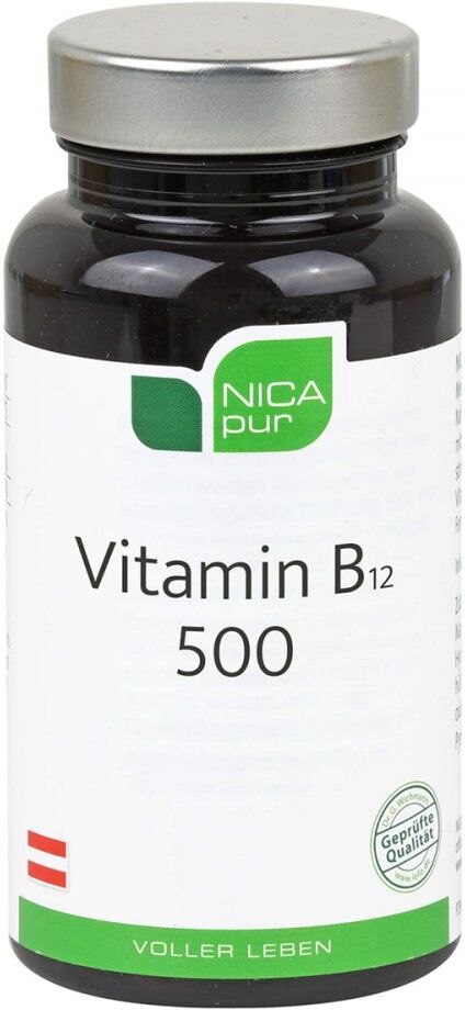 Nicapur Vitamin B12 500 Kapseln 60stk