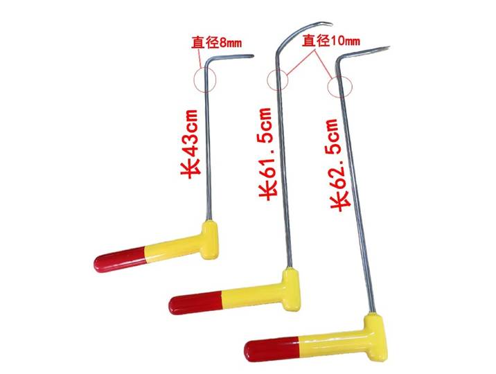 Outils à poignée rotative, débosselage de grêle de voiture, 3 pièces