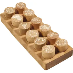 COLOP Motivstempel-Set Woodies