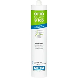 OTTOSEAL S105 - Das Sanitär-Silikon - C18 sanitärgrau
