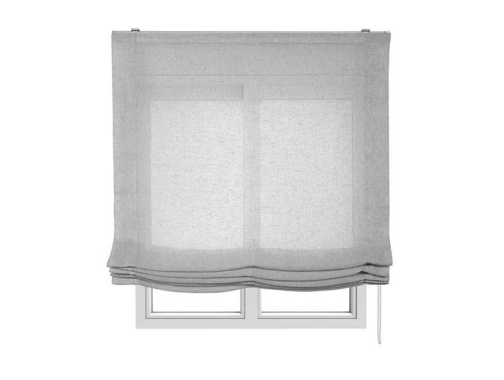 Storesdeco Raffrollos Grau, 90 cm x 175 cm, Kunststoff, Uni, Rechteckig, 90x175 cm, Heimtextilien, Vorhänge, Rollos