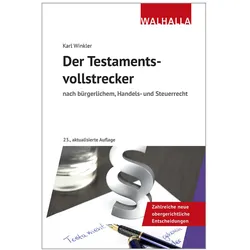 Der Testamentsvollstrecker, Fachbücher von Karl Winkler