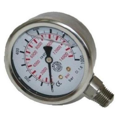 RS PRO Manometer analog Prozessanschluss unten Ana (830000100)