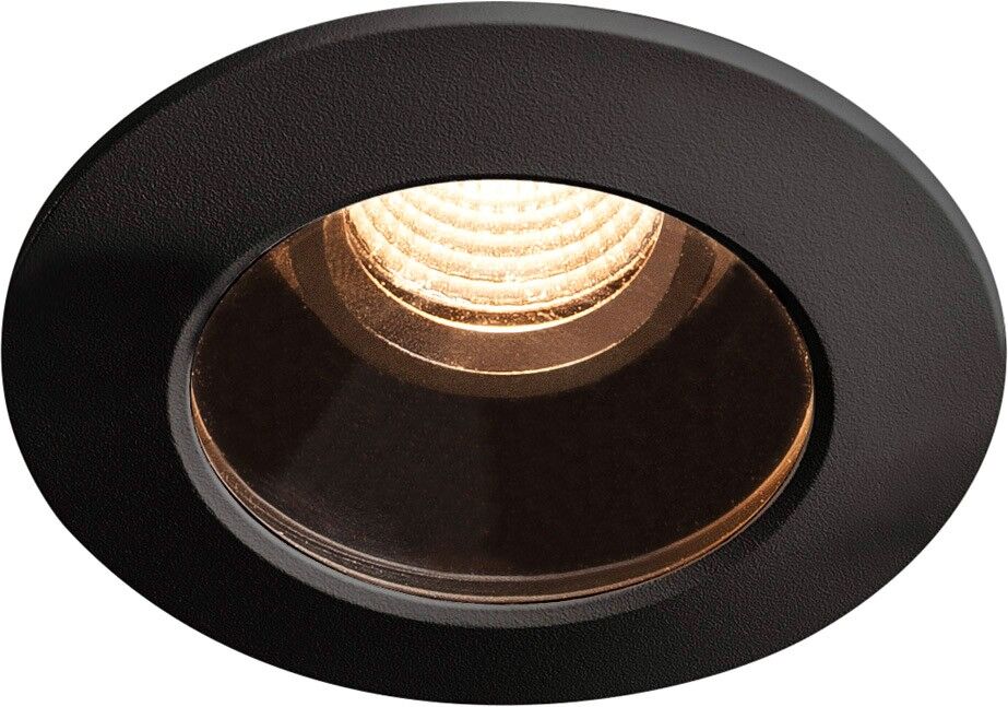 Slv Varu Dl, Led Outdoor Deckeneinbauleuchte, Schwarz, Ip20/65, 2700k - Einbauleuchten (Outdoor)