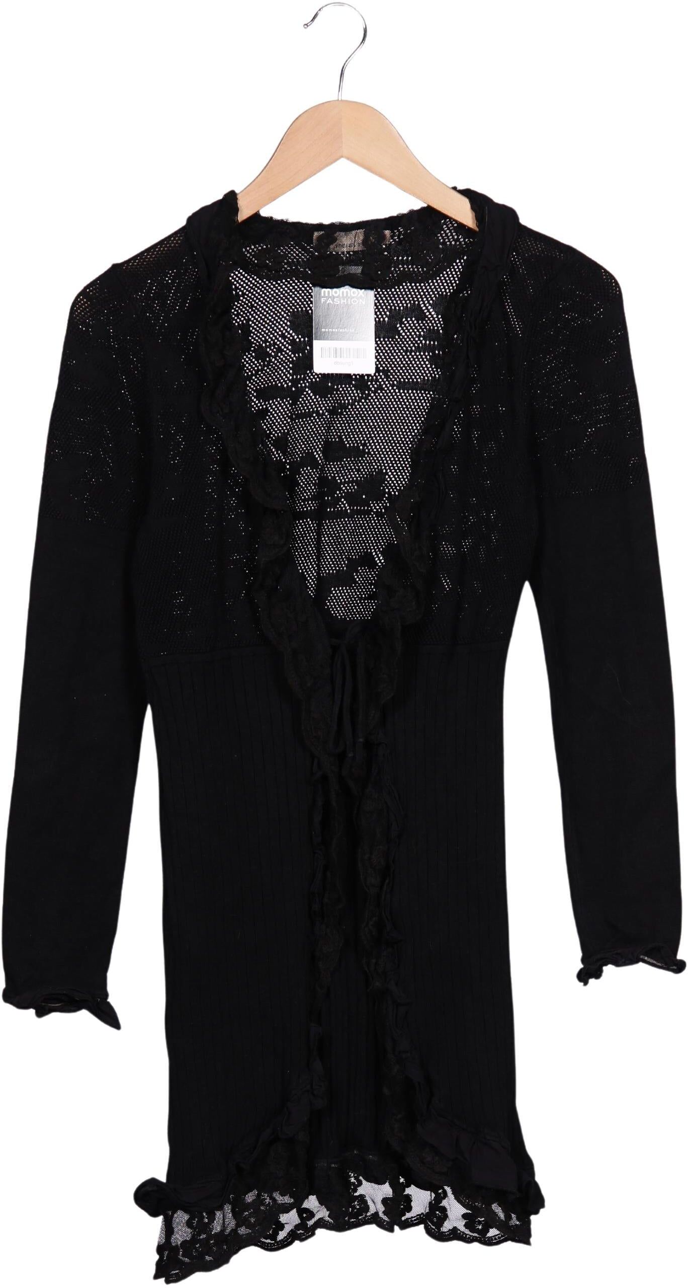 Cream Damen Strickjacke, Schwarz, Gr. S, Baumwolle - Second Hand