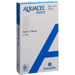 Aquacel, Verbandsmaterial, Hydrofiber Verband 4x10cm