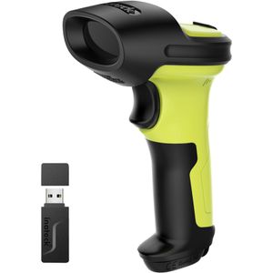 Inateck Barcode-Scanner BCST-72_green, kabellos, USB, Bluetooth, Funk, 2D Imager, Handscanner
