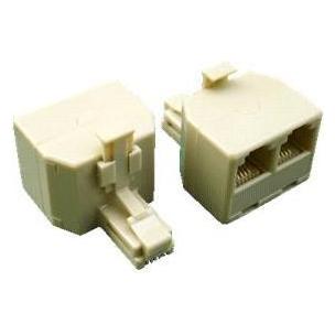 Datacom Splitter RJ11 6p4c Cat3 (2xFemale,1xMale) (PoE Splitter) (50271009333)