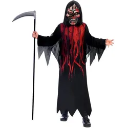 Amscan Kinderkostüm Dark Shadow Reaper 8-10 Jahre (128, 134, 140)