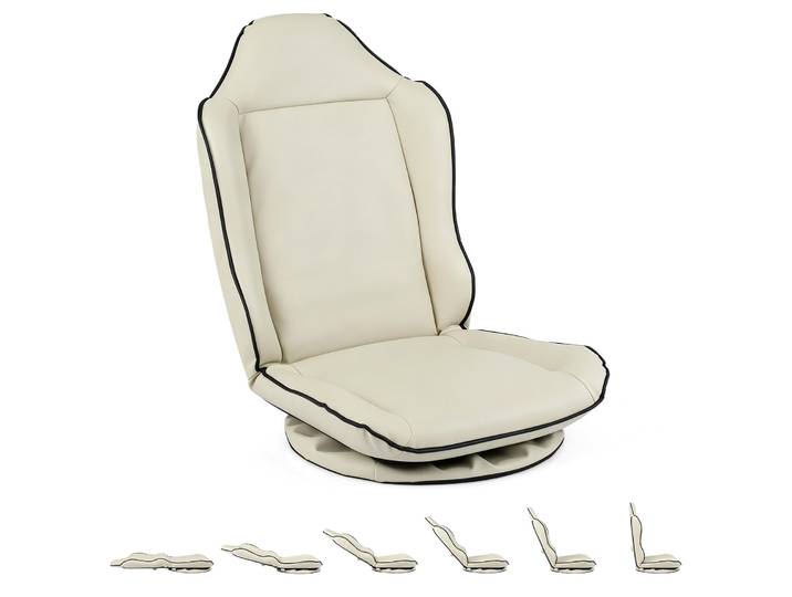 Costway Chaise De Sol Pliable\, Fauteuil De Sol Charge 150 Kg