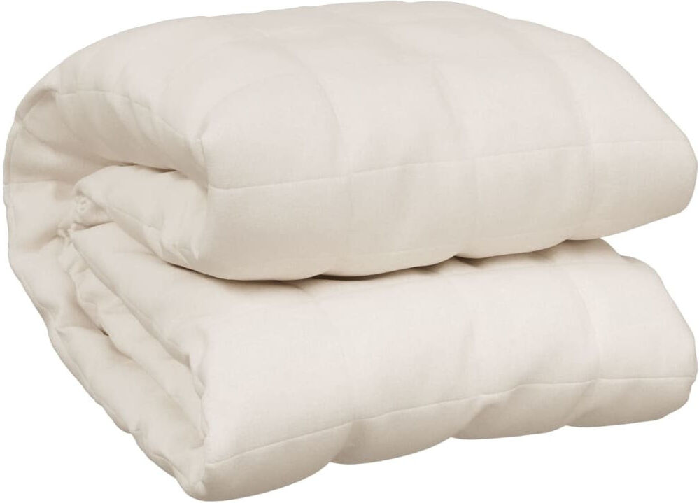 Brayden Studio Scouley Weighted Blanket Cream W220 x L260cm