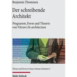 Der schreibende Architekt, Sachbücher von Benjamin Thommen