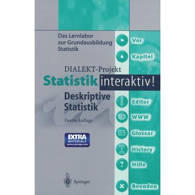 Statistik interaktiv! - Deskriptive Statistik, Taschenbuch von Dialekt-Projekt, Springer Berlin, 978-3-540-43062-9