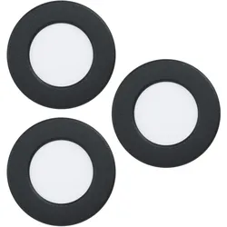 EGLO, Einbauleuchte, Fueva 5 (Plastik, Stahl)
