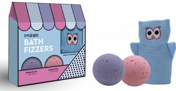 Flor de Mayo Set Bath Fizzers 2 Bath Bombs
