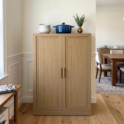 Dovelina "Storage Cabinet with Double Doors and Shelves 31""/41""/49"""