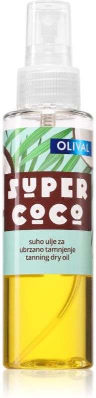 Olival SUPER Coco huile sèche en spray solaire 100 ml