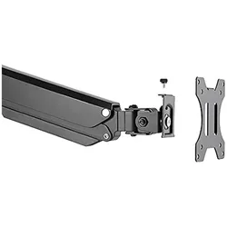 Deltaco ARM-0350 (Tisch, 32", 8 kg), Monitor Halterung, Schwarz