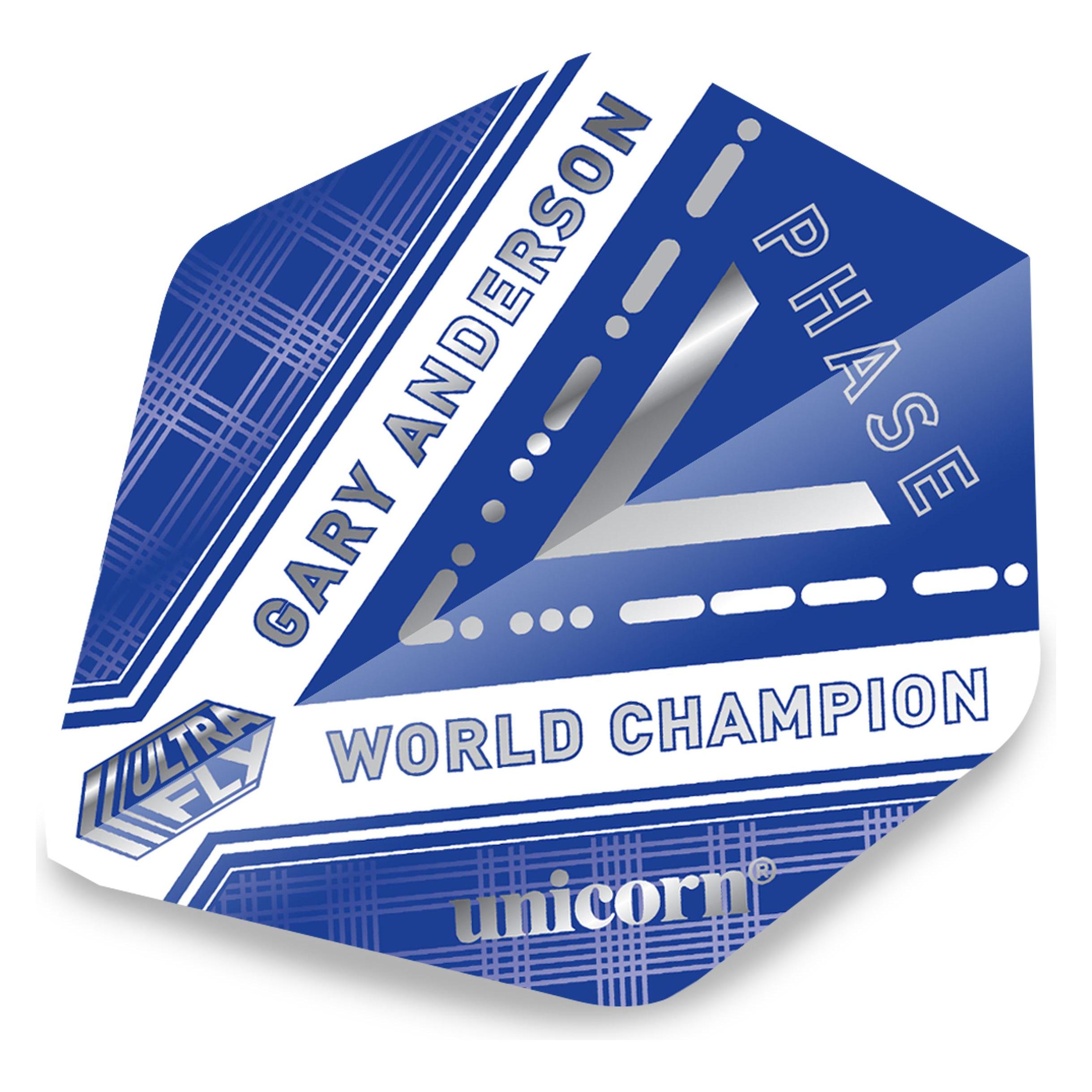 Unicorn Ultra Fly 75 Gary Anderson World Champion Phase 5 Flights (17321614)