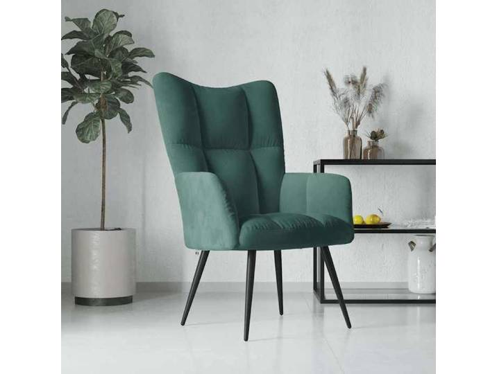 Chaise de Relaxation Fauteuil de Détente Siège de Relaxation Chaise de Détente Salon Salle de Séjour Intérieur Vert 328075