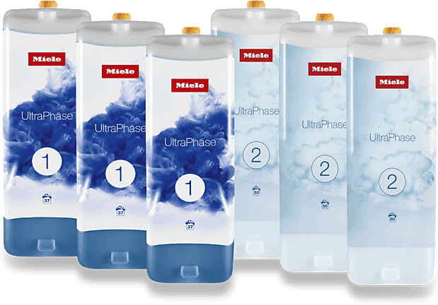 Accesorio lavadora - Miele Set UltraPhase 1 y 2, ColorProtect, WhiteBooster, Hasta 150 lavados por set, Blanco