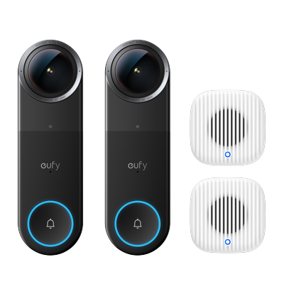 eufy Video Doorbell S4 2-Pack with 2× Chime 2 eufy Video Doorbell S4 2-Pack with 2× Chime 2
