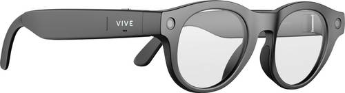 HTC VIVE Eagle Pantos Smart Glasses, KI-Brille Matt Schwarz 32GB mit integriertem Soundsystem, inkl. Bewegungssensoren