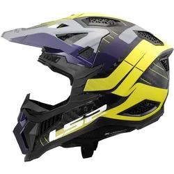 LS2, Motorradhelm, MX703 X-FORCE CARBON GALUO MX-Helm (L)