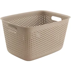 Aufbewahrungskörbchen Maja Taupe ca. 17l