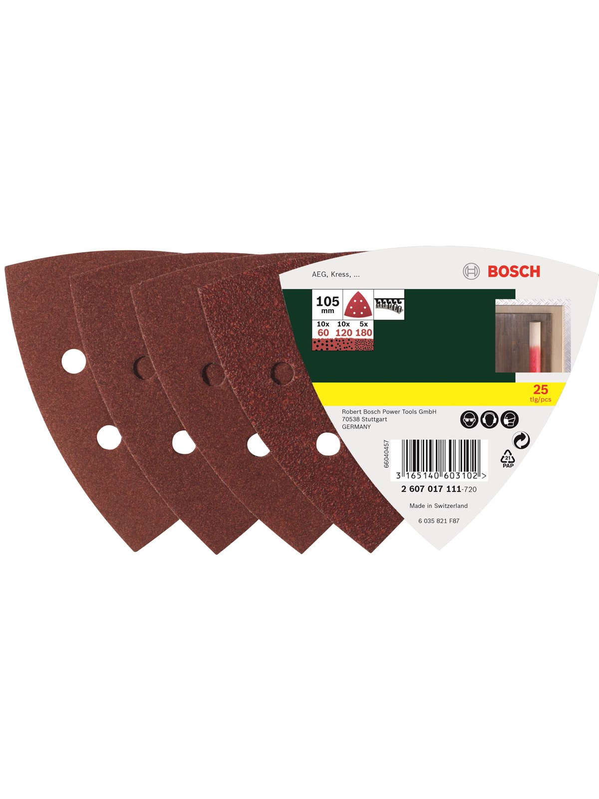 Bosch sanding sheet set