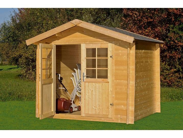 Gartenhaus Vevey mit Onduline 2 × 2 m