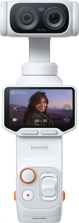 Pack standard Insta360 Luna Ultra « Stellar White » + SanDisk Extrem 128 Go