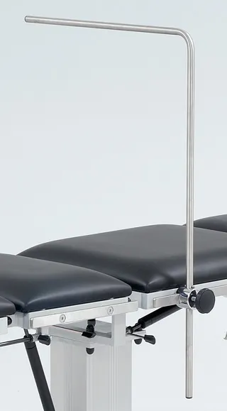 AGA Sanitätsartikel GmbH Narkosebogen aus CrNi-Stahl, Rohr Ø 18 mm, Schenkellänge 64 cm NB-30640