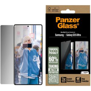 PanzerGlass Displayschutzfolie Privacy, für Samsung Galaxy S25 Ultra, aus Hartglas