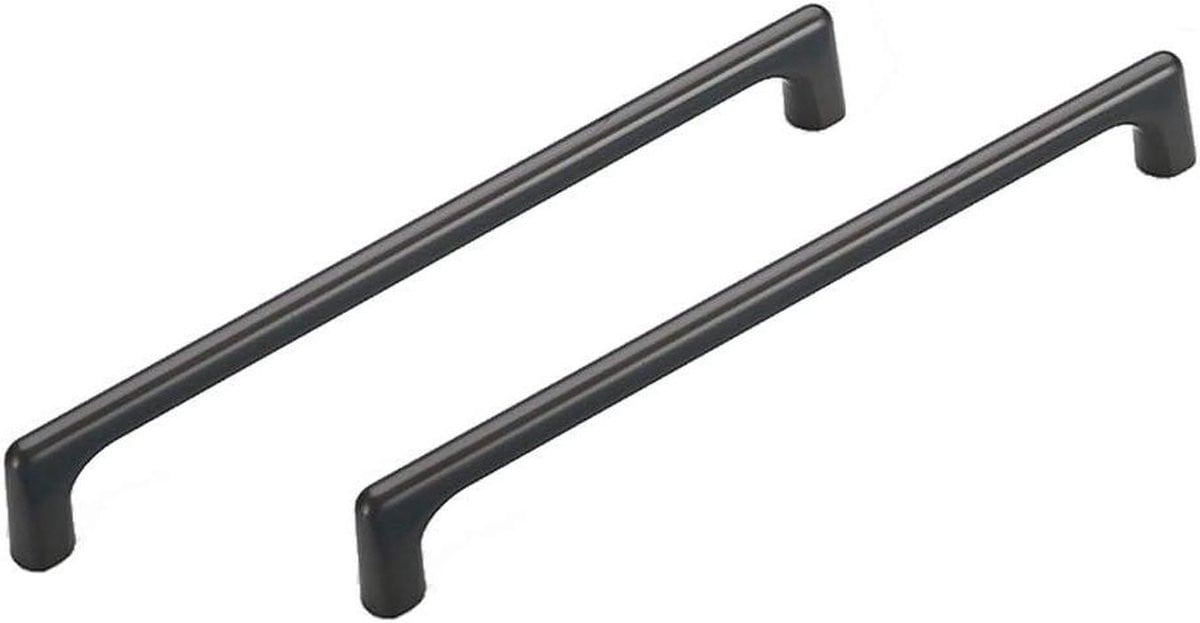 Zinklegering Stanggreep Titanium Zwart - Ladehandgreep en Kastgreep - 160 mm Gatafstand