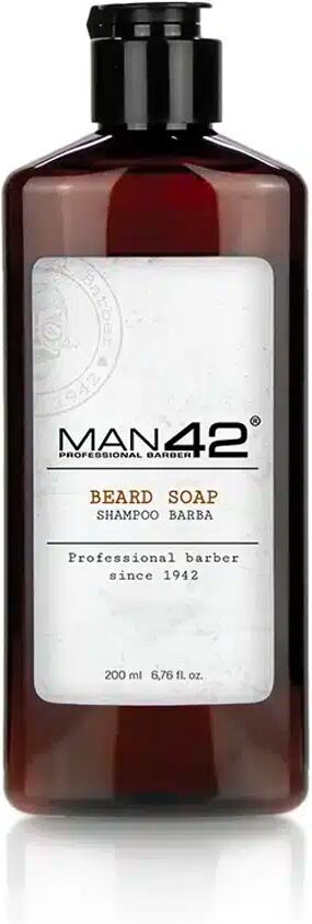 Sapone da barba in crema Beard Soap 200 ml MAN42