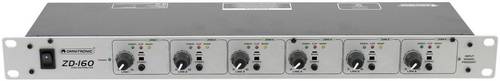 Omnitronic ZD-160 19 Zoll Mischpult Anzahl Kanäle:6