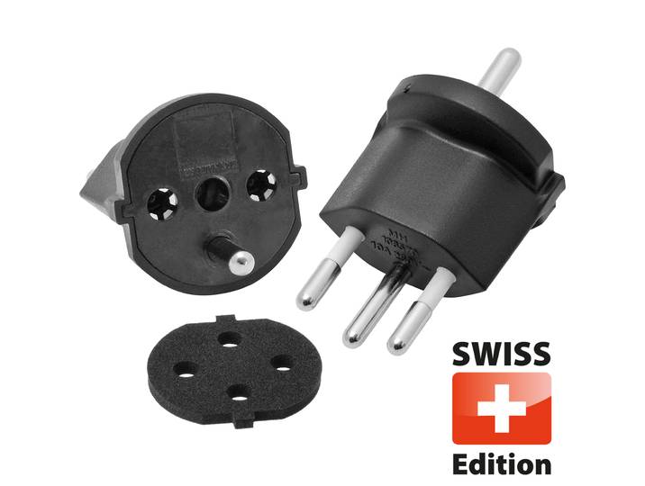 Fixadapter Typ12 / Schuko (für die 3-polige Variante)