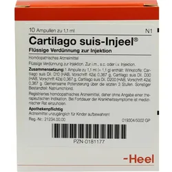 Cartilago Suis Inj Org 10 ST