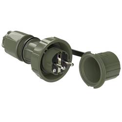 PC Electric 20051-u Schutzkontaktstecker ABS, PC 250 V Bronze-Grün (matt) IP66, IP68