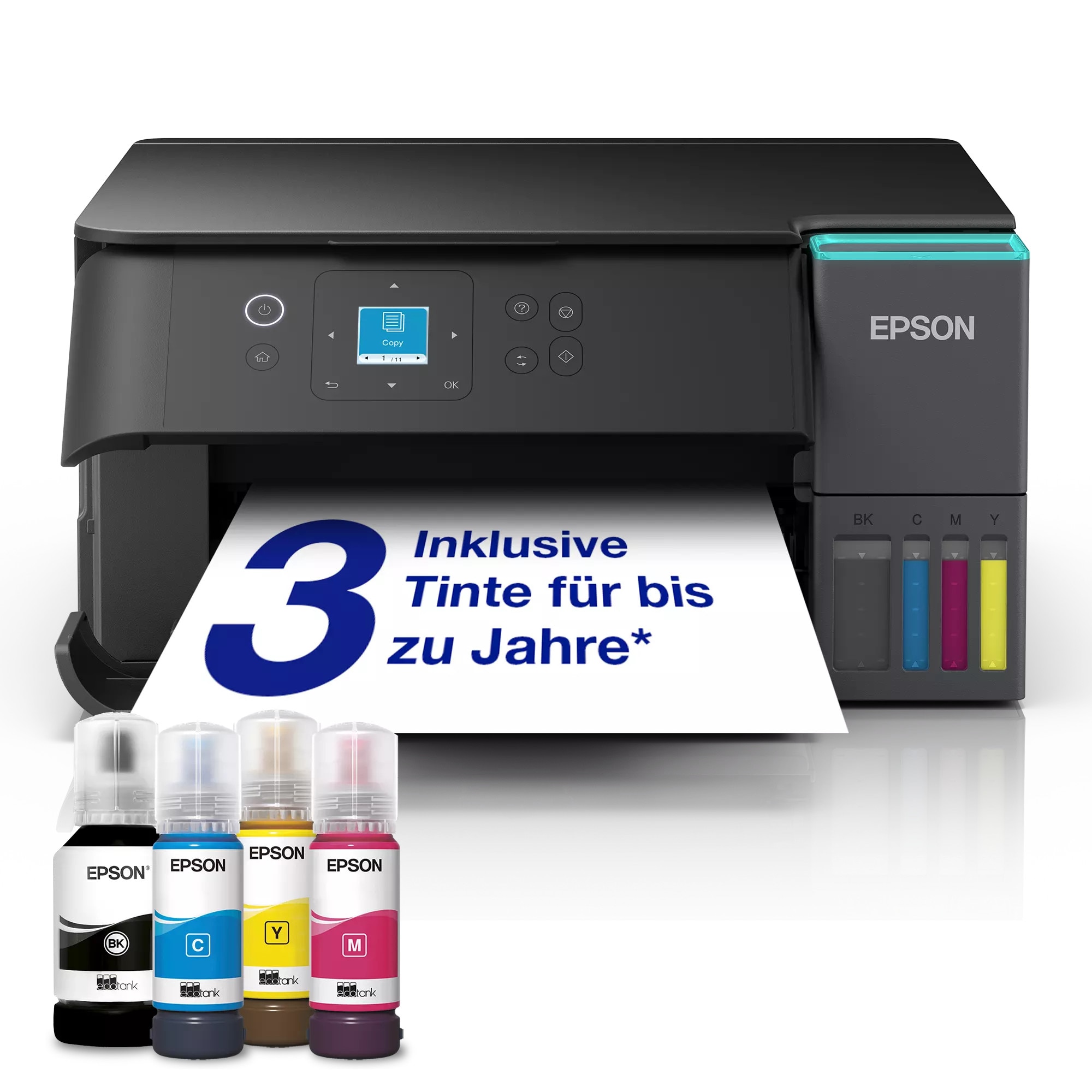 EPSON EcoTank ET-2955 Multifunktionsdrucker Scanner Kopierer WLAN