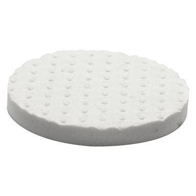 WAGNER Soft Pads 12tlg. - Ø 28 x 3 mm, selbstklebend, weiß, Struktur, als Filzgleiter, Schutzpad, zum Basteln - 16022899