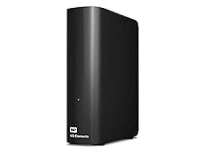 WD Elements Disque dur externe 16 To, HDD de bureau, USB 3.0, Plug-and Play stockage pour les photos, la musique, les vidéos et tout autres fichiers importants, Noir